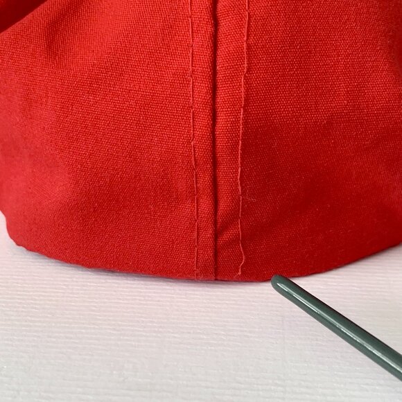 90's Coca Cola Red Snapback Hat Flat Bill Dead Stock Coke Trucker Hypebeast Rare - Picture 12 of 14